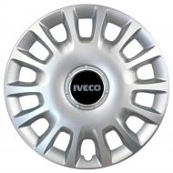 Колпак для колес SJS Iveco 307 R15" 4 шт. серебряный (108581)