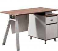 Стол компьютерный OfficePro 750х1200х600 мм светло-серый/орех (PG-M24B-12A)