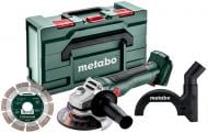 Болгарка (кутова шліфмашина) Metabo Set W 18 L BL 9-125 body in metaBOX 165 L 691225000