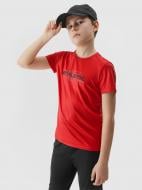 Футболка 4F TSHIRT FNK M1209 4FJWSS25TFTSM1209-62S р.122/128 красный