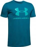 Футболка Under Armour SPORTSTYLE LOGO SS 1330893-417 р.XS синий