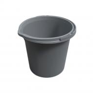 Ведро обычное Rotho Bingo 10 л серый