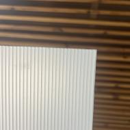 Лист из сотового полипропилена Гофропласт полупрозрачный 3x1000x2000 мм