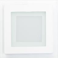 Светильник точечный Euroelectric LED-PLS-6/3 3000 К белый LED-PLS-6/3(скло)