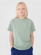 Футболка 4F TSHIRT M2324 4FJWSS25TTSHM2324-41S р.128 бірюзовий