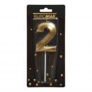Свеча Цифра "2" BM.98000-02 Buromax