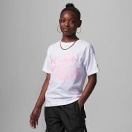 Футболка Nike JDG JORDAN SKY ROOKIE SS TEE 45C602-001 р.M белый
