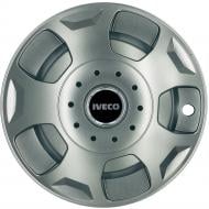 Колпак для колес SJS Iveco 342 R15" 4 шт. серебряный (108616)
