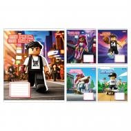 Набор школьных тетрадей Lego character 12 листов косая линия 5 шт. YES