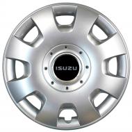Колпак для колес SJS Isuzu 304 R15" 4 шт. серебряный (108625)