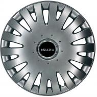 Колпак для колес SJS Isuzu 306 R15" 4 шт. серебряный (108627)