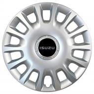 Колпак для колес SJS Isuzu 307 R15" 4 шт. серебряный (108628)