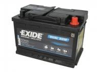 Аккумулятор автомобильный EXIDE 70Ah 760A 12V «+» справа (EP600)