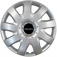 Колпак для колес SJS Isuzu 311 R15" 4 шт. серебряный (108632)