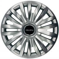 Колпак для колес SJS Isuzu 313 R15" 4 шт. серебряный (108634)