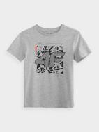 Футболка 4F J4Z20-JTSM210A-25M сірий