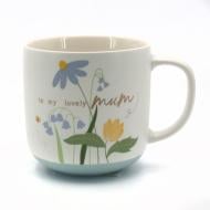 Чашка Milika Clovera Blue 390 мл M0520-GB722-SU3250A