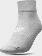 Носки 4F SOCKS CAS F131 (5PACK) 4FSS23USOCF131-27M р.35-38 серый 5 пар шт.