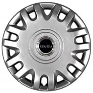 Колпак для колес SJS Isuzu 333 R15" 4 шт. серебряный (108654)