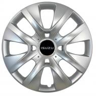 Колпак для колес SJS Isuzu 334 R15" 4 шт. серебряный (108655)