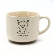 Чашка Milika Lovely Pig 400 мл M0520-RX-N250622 Чашка Milika Lovely Pig 400 мл M0520-RX-N250622