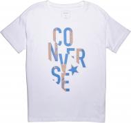 Футболка Converse 10004653-102 р.XS белый