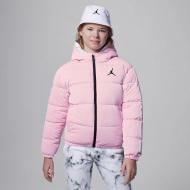 Пуховик для дівчаток демісезонний Nike JDG BOXY FIT PUFFER 45C483-A0W р.XL рожевий