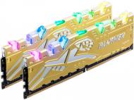 Оперативна пам'ять Apacer DDR4 SDRAM 16 GB (2x8GB) 3000 MHz (EK.16G2Z.GJMK2) Panther Rage RGB Silver-Golden