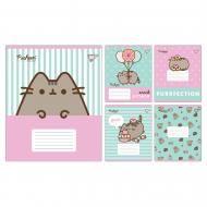 Набор школьных тетрадей Pusheen Candy 12 листов линия 5 шт. YES