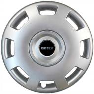 Ковпак для коліс SJS Geely 302 R15" 4 шт. срібний (108670)