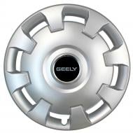 Колпак для колес SJS Geely 303 R15" 4 шт. серебряный (108671)