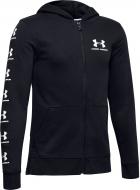 Джемпер Under Armour Rival Full Zip Hoody 1343277-001 р. XS черный