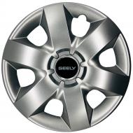 Ковпак для коліс SJS Geely 310 R15" 4 шт. срібний (108678)