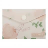 Папка-конверт ARABESKI А7 коралловая Buromax BM.3923-27