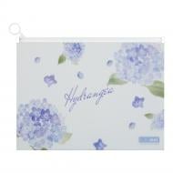 Папка-конверт А4 на zip-молнии DREAM ARABESKI полупрозрачная светло-синяя Buromax BM.3948-30