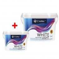 Краска интерьерная акриловая водоэмульсионная UniSil White Light мат белый 14 кг + 3,5 кг