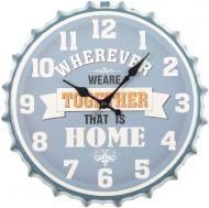 Часы настенные крышка Home 30х30х4,5 см