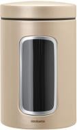 Банка с крышкой Window Canister 1,4 л шампань Brabantia