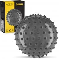 Гимнастический мяч 4fizjo (массажный) Black d20 см P-5905973402330