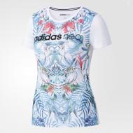 Футболка Adidas BP6636 р.M белый