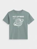 Футболка 4F TSHIRT 4FJAW22TTSHM588-42S р.134 зеленый Футболка 4F TSHIRT 4FJAW22TTSHM588-42S р.134 зеленый