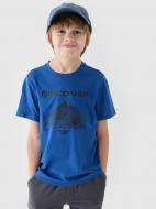 Футболка 4F TSHIRT M1553 4FJWAW24TTSHM1553-32S р.140 синій