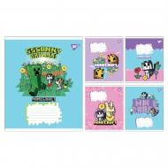 Набор школьных тетрадей Minecraft Flowers 24 листа линия 5 шт. YES