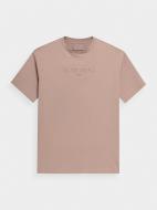 Футболка 4F AL*4F_TSHIRT 4FSS22TTSHF140-82S р.S бежевий