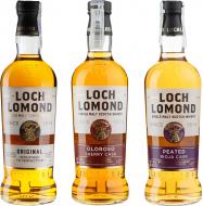 Набор виски Loch Lomond Original 0,7 л GB + Loch Lomond Oloroso Sherry Cask 0,7 л GB + Loch Lomond Peated Rioja Cask 0,7 л