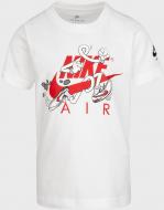 Футболка Nike AIR CHARACTER SS TEE 86G493-001 р.2XS білий