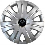 Колпак для колес SJS SsangYong 317 R15" 4 шт. серебряный (108732)