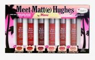 Набор жидких помад theBalm Meet Matt(e) Hughes Mini Kit Miami 6 x 7,2 мл