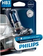 Автолампа галогенная Philips DiamondVision НВ3 65 Вт 1 шт.(53295130)