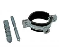 Хомут сантехнический (комплект) 40-46 мм 1 шт. сталь